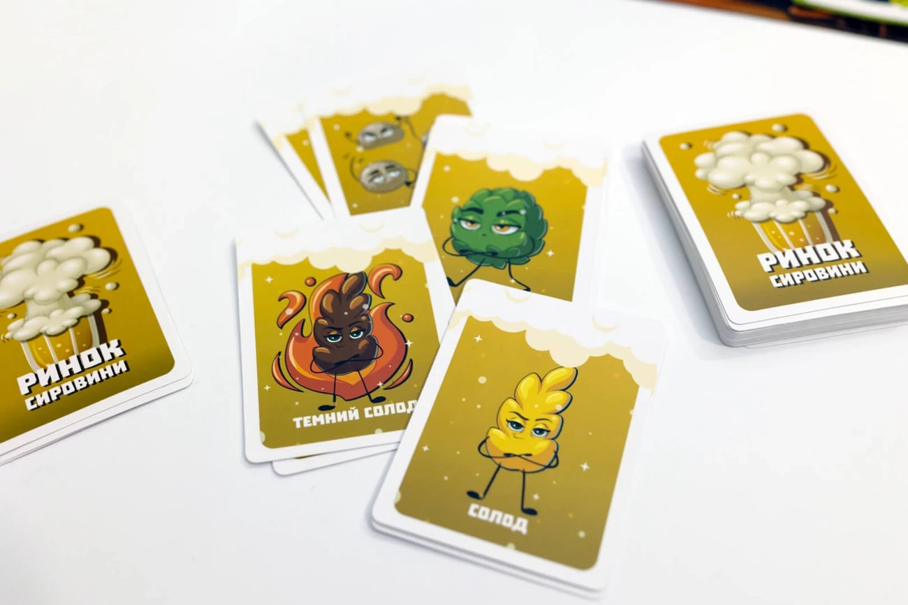 Настільна гра Пиво Wars, бренду Fun Games Shop, для 2-5 гравців, час гри < 30хв. - 7 - KUBIX 