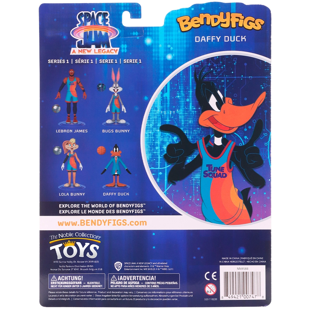 Фигурка Даффи Дак. Космический джем 2 (LOONEY TUNES Daffy SJ2) - 9 - KUBIX 