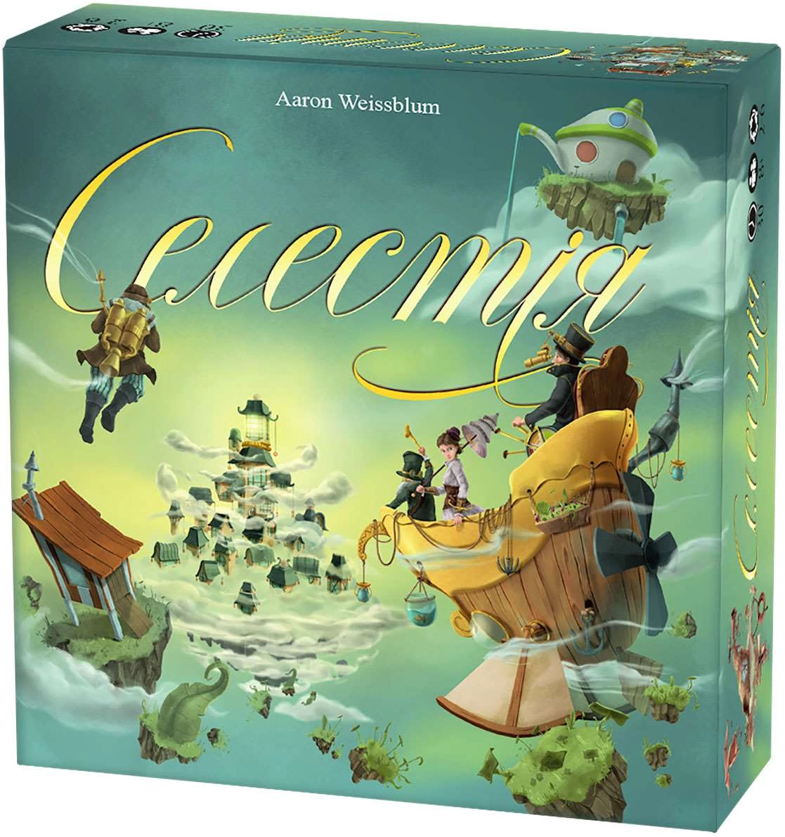 Настольная игра Селестия (Celestia), бренду Woodcat, для 2-6 гравців, час гри < 30мин. - KUBIX