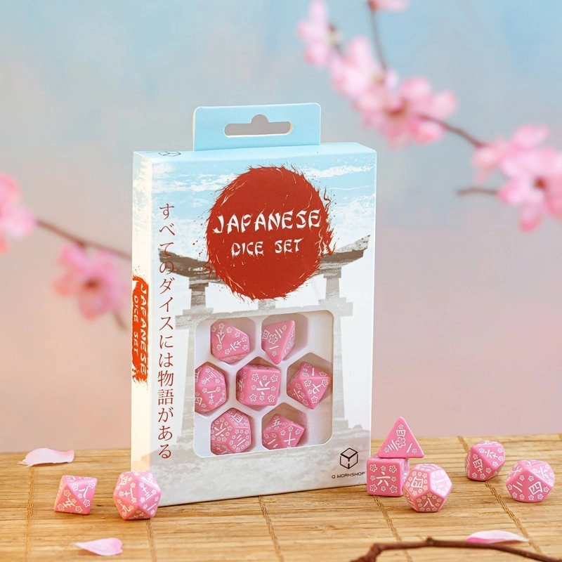 Набор кубиков Japanese Dice Set: Sweet Spring Memory - KUBIX