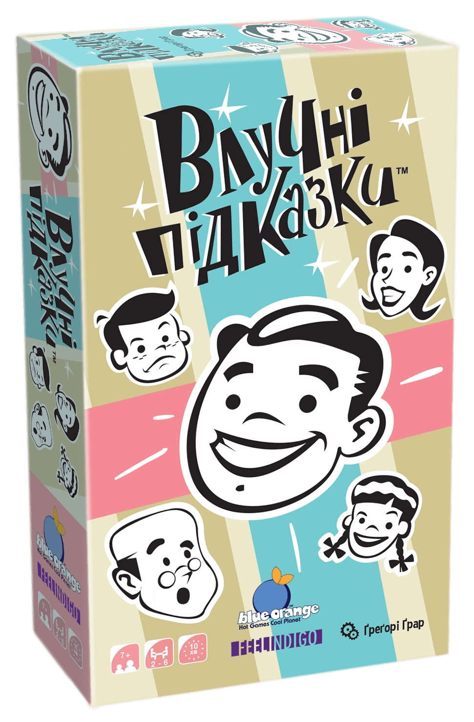 Настольная игра Вдохновляющие подсказки (Cross Clues), бренду Feelindigo, для 2-6 гравців, час гри < 30мин. - KUBIX