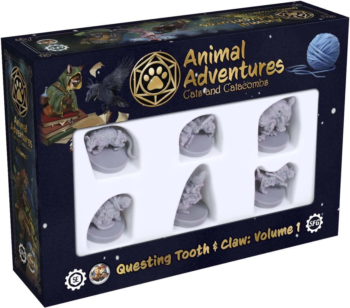 Animal Adventures: Cats and Catacombs. Volume 1, бренду Steamforged Games Ltd. - KUBIX