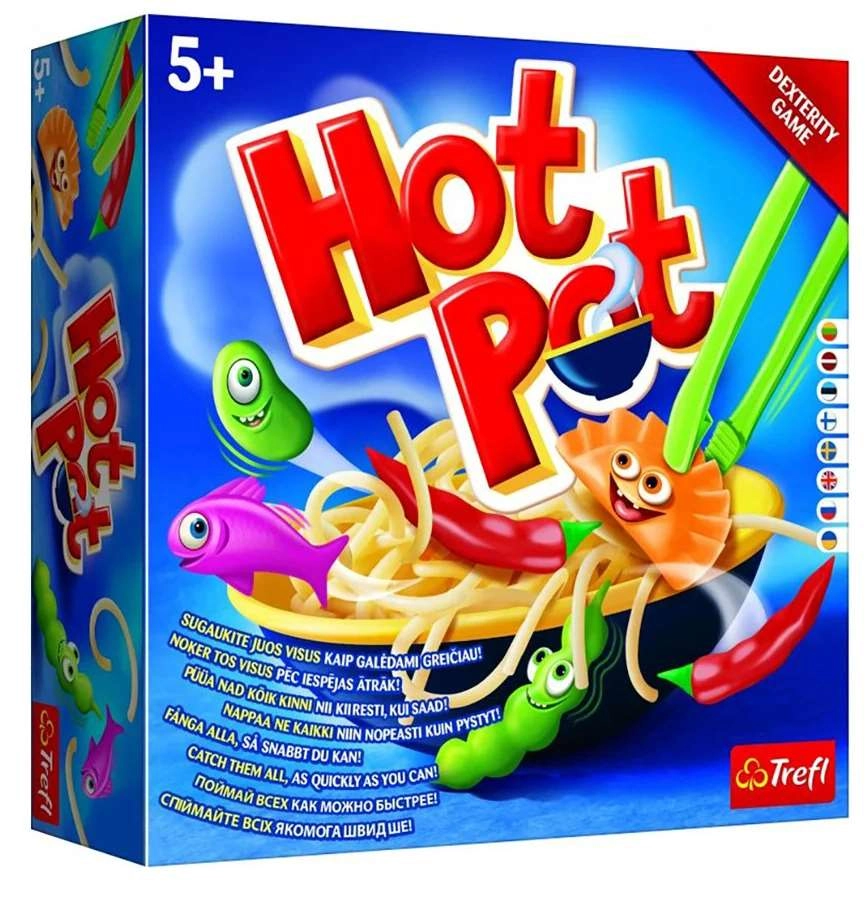 Настольная игра «Поймай всех» (Hot Pot), бренду Trefl, для 2-4 гравців, час гри < 30мин. - KUBIX