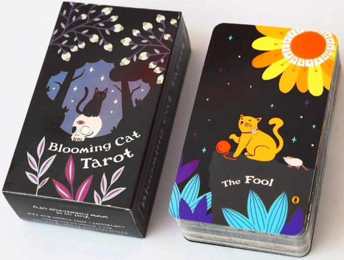 Карты ТАРО Цветущего Кота (Blooming Cat TAROT Cards) - KUBIX