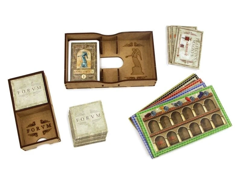 Органайзер для настольной игры Конкордия (Organizer for boardgame Concordia), бренду Tower Rex - 7 - KUBIX 