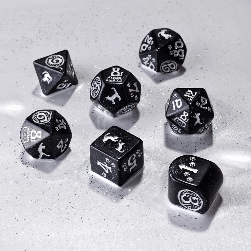 Набор кубиков Cats Modern Dice Set: Waffle - 3 - KUBIX 