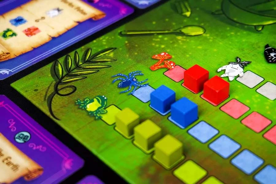 Настольная игра "Ведьмовская вихрь" (Whirling Witchcraft), бренду Игромаг, для 2-5 гравців, час гри < 30мин. - 5 - KUBIX 