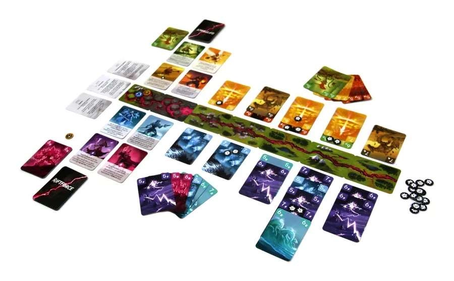 Настольная игра Riftforce. Сила разлома (Riftforce), бренду Geekach Games, для 2-2 гравців, час гри < 30мин. - 4 - KUBIX 