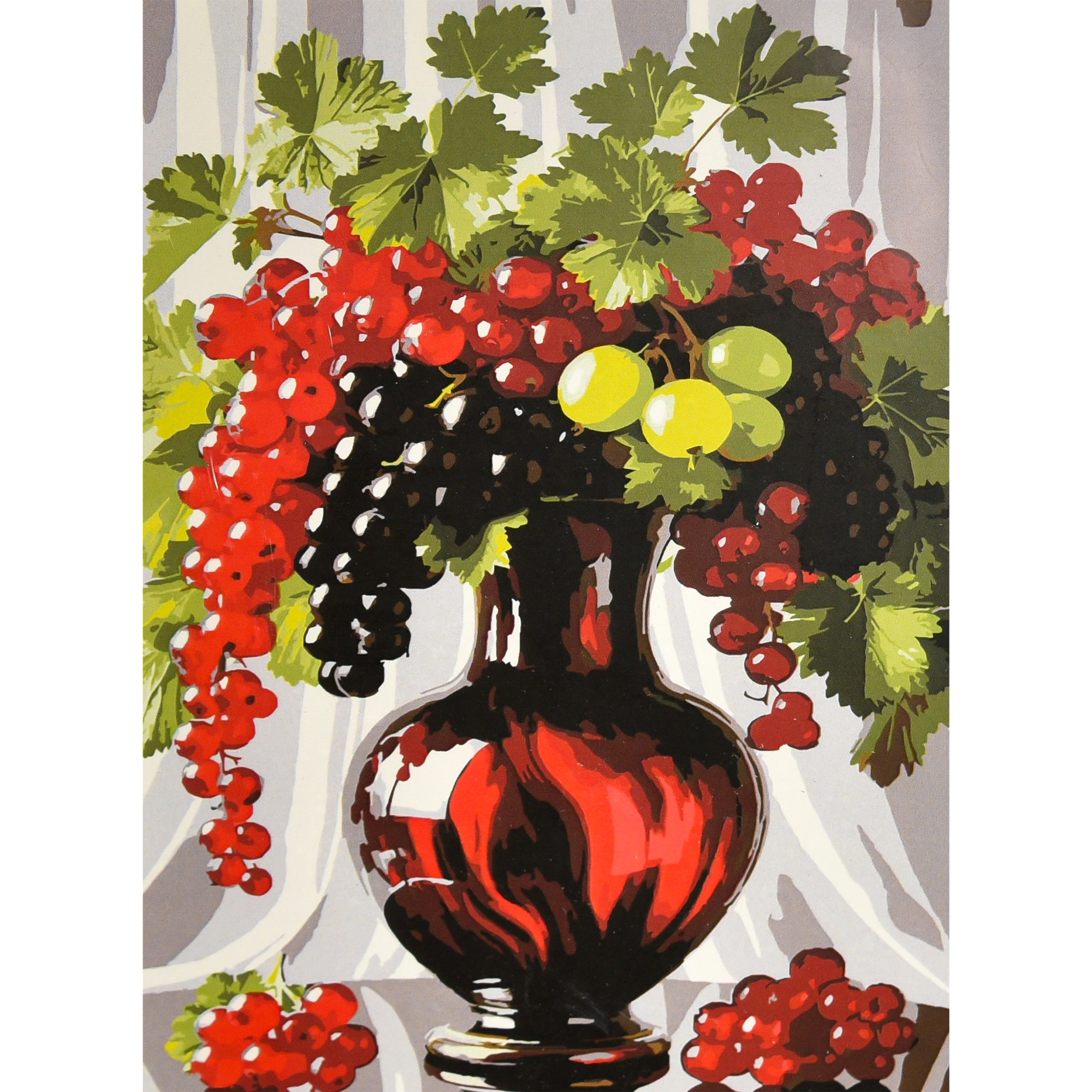 Картина по номерам Дары природы (30х40 см), бренду Strateg - KUBIX