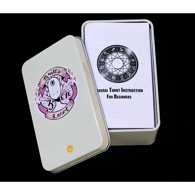 Карты ТАРО Бритта Третий глаз (Жестяная коробка) (Tarot cards Britt Third Eye (Tin box)) - 2 - KUBIX 
