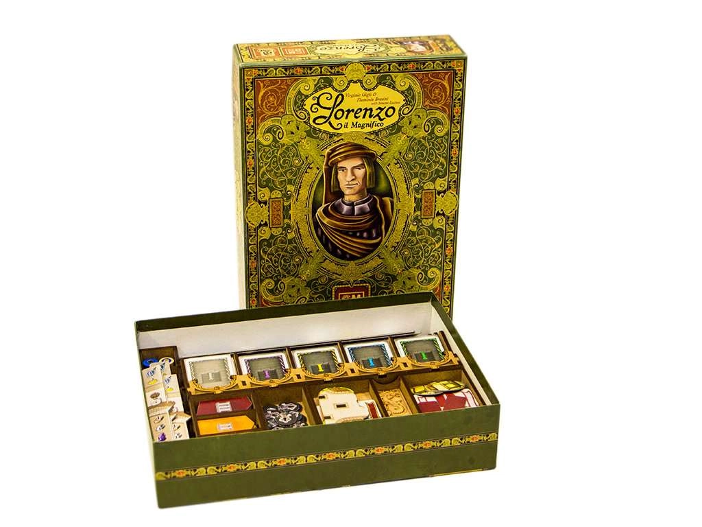 Органайзер для настольной игры Лоренцо Великолепный (Organizer for boardgame Lorenzo il Magnifico), бренду Tower Rex - KUBIX