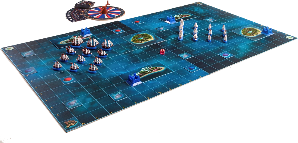 Настольная игра Адмирал (Admiral), бренду Bombat Game, для 2-6 гравців, час гри > 60мин. - 6 - KUBIX 