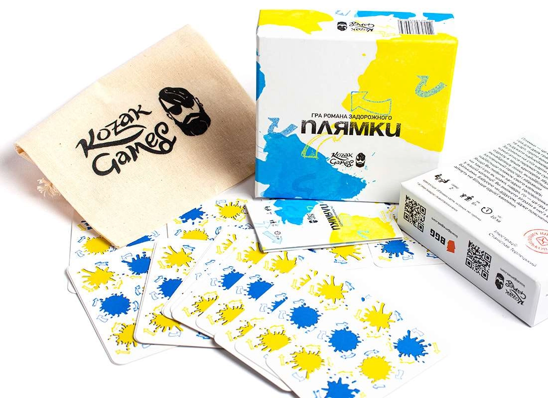 Настольная игра Пятна (Art of Spots), бренду KOZAK Games, для 2-8 гравців, час гри < 30мин. - 3 - KUBIX 