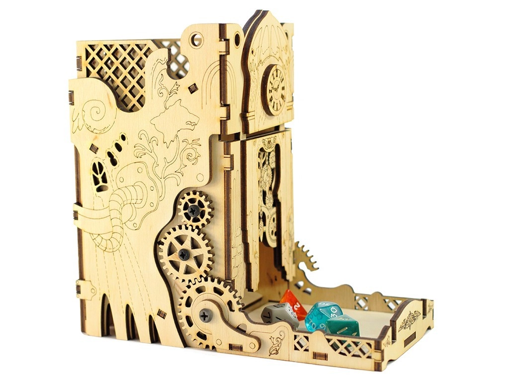 Башня для кубиков. Стимпанк (Dice Tower. Steampunk), бренду Tower Rex - 5 - KUBIX 
