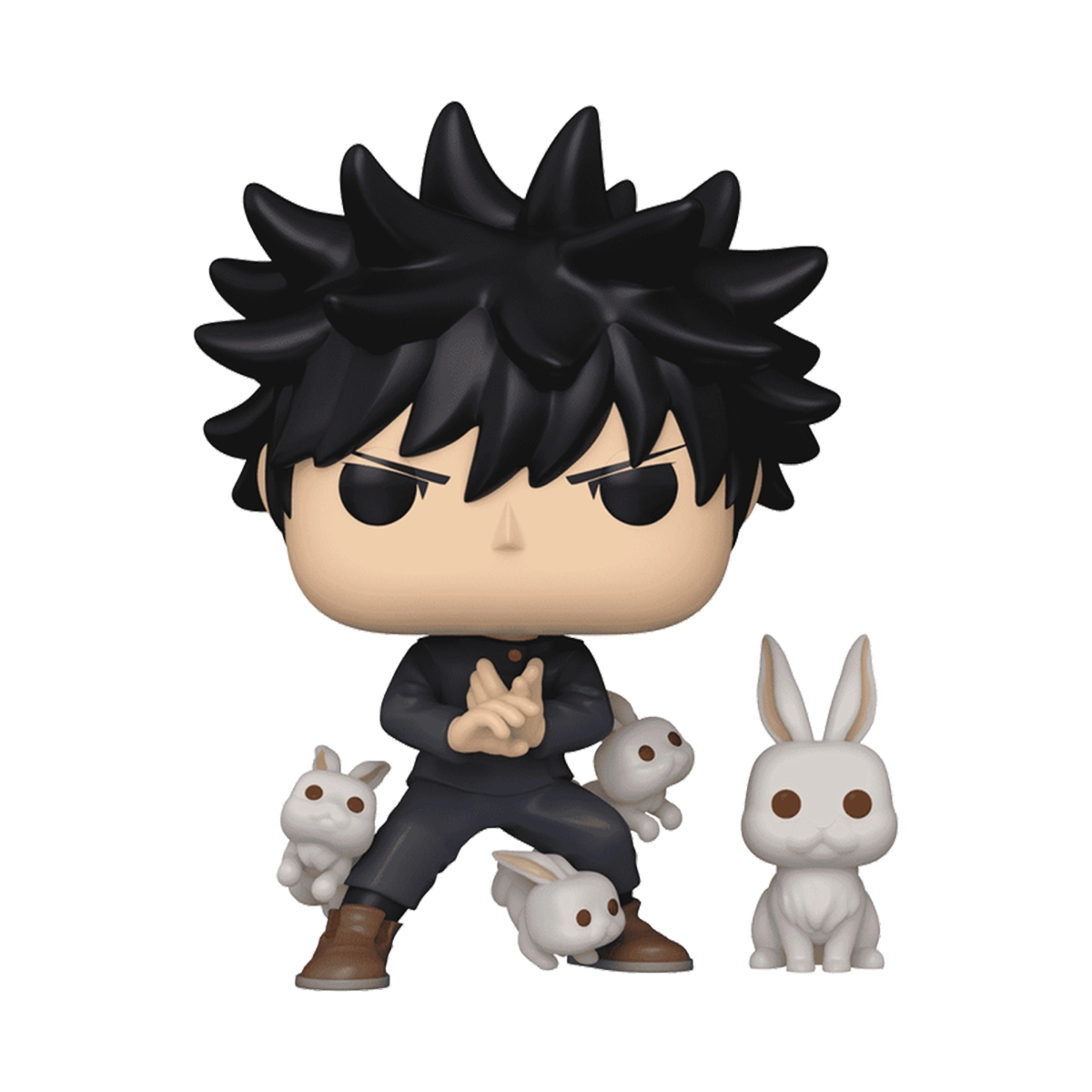 Игровая фигурка Funko Pop Мегуми с кроликами (Megumi Fushiguro) Jujutsu Kaisen: #1883, бренду Funko - 2 - KUBIX 