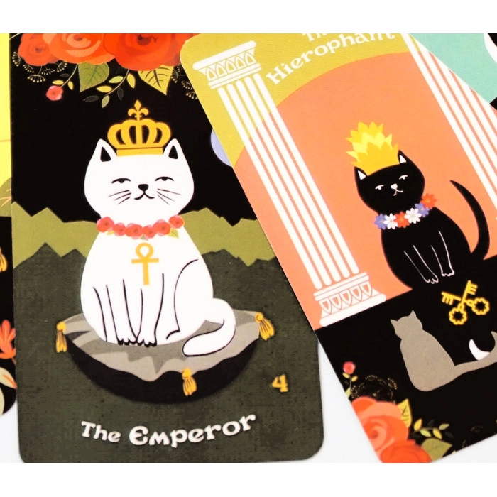 Карти ТАРО Квітучого Кота (Blooming Cat TAROT Cards) - 4 - KUBIX 