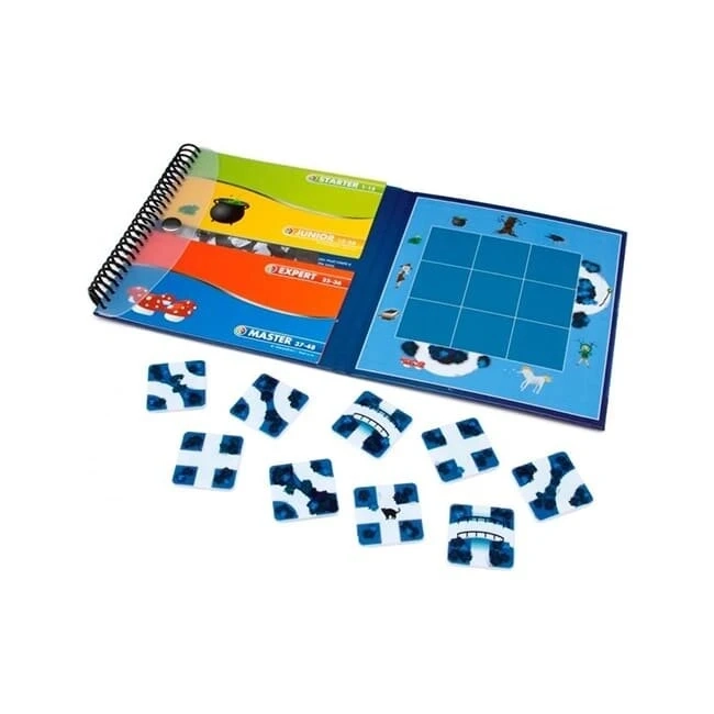 Настольная игра Чарівний ліс. Дорожня магнітна гра (Magic forest. Road magnetic game), бренду Smart Games, для 1-1 гравців, час гри < 30мин. - 2 - KUBIX 