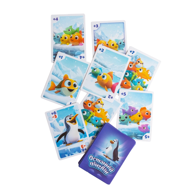 Настольная игра Последний пингвин, бренду Ранок - 13 - KUBIX 