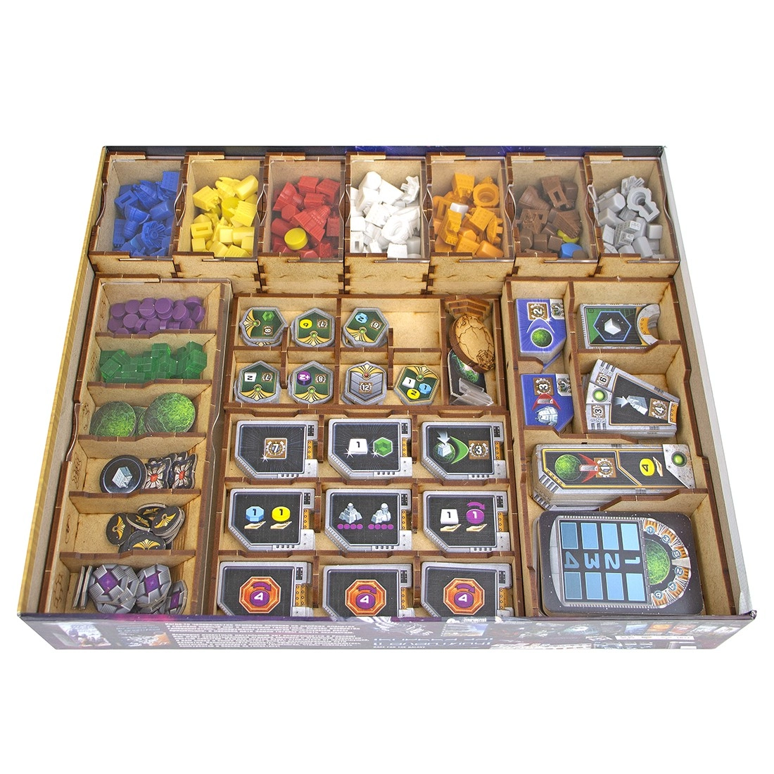 Органайзер для настільної гри Проект Гайя (Organizer for boardgame Gaia Project), бренду Tower Rex - 3 - KUBIX 