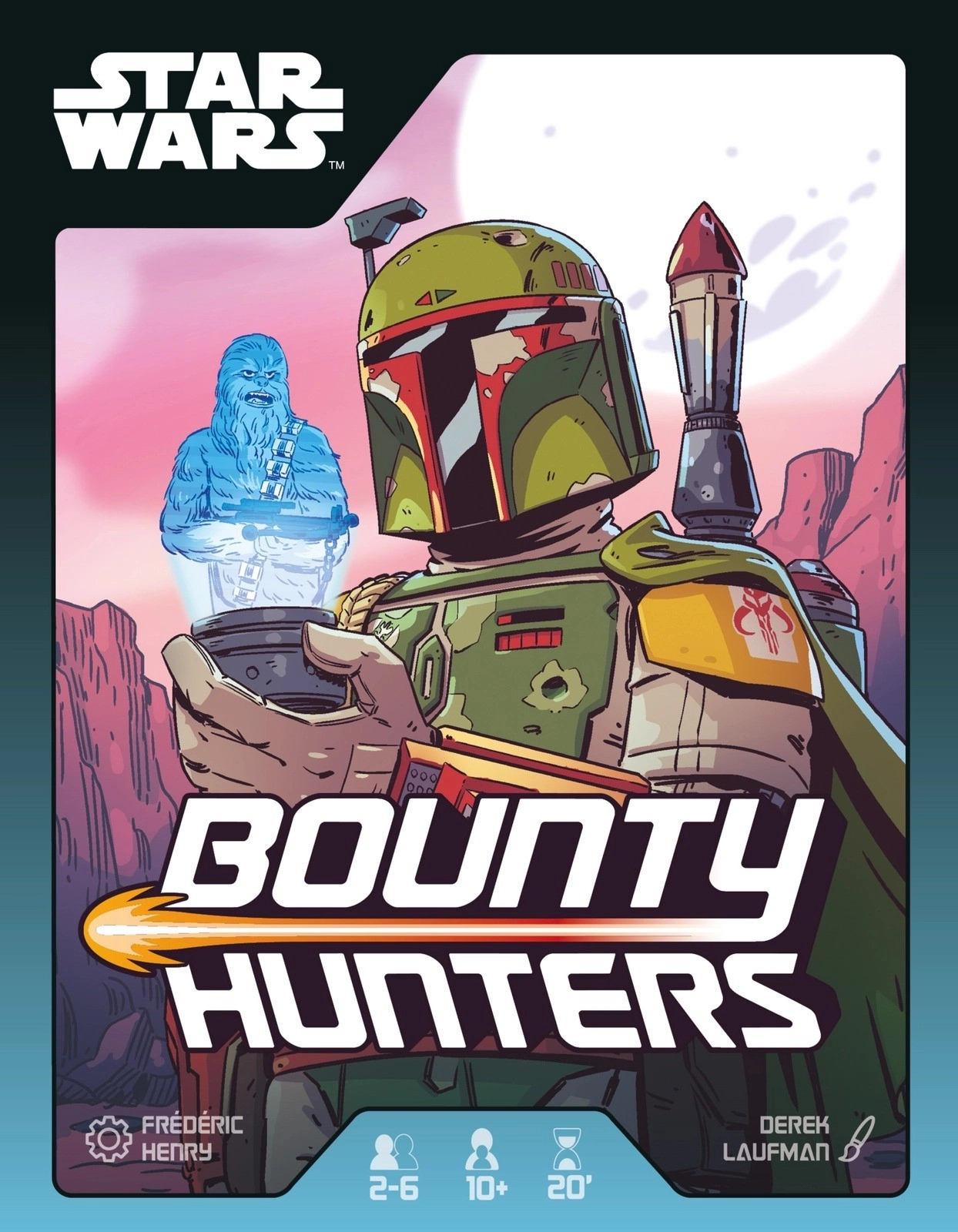 Настольная игра Звёздные войны. Охотники за головами (Star Wars: Bounty Hunters), бренду Geekach Games, для 2-6 гравців, час гри < 30мин. - 4 - KUBIX 