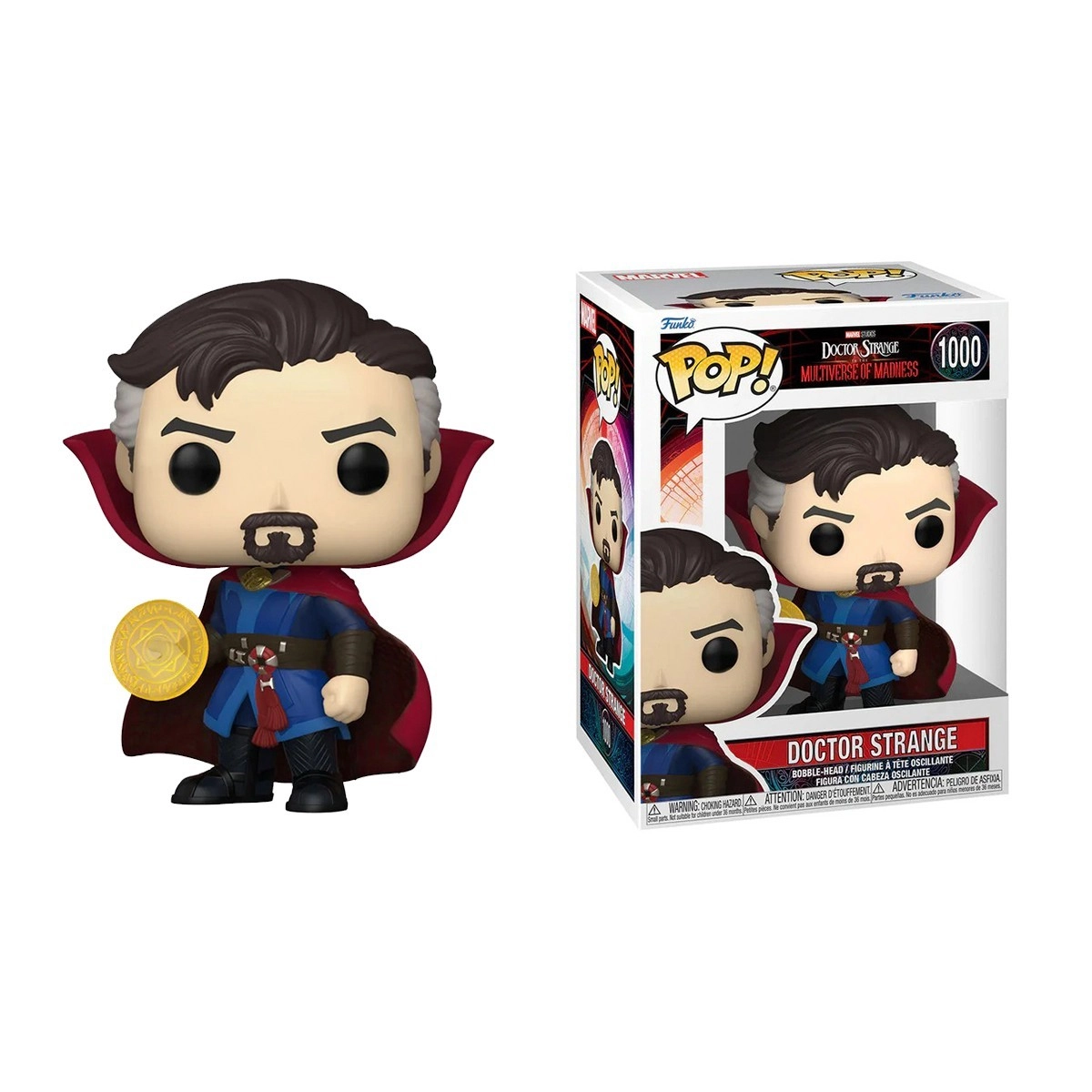 Игровая фигурка FUNKO POP! ДОКТОР СТРЭНДЖ (Doctor Strange) Doctor Strange in the Multiverse of Madness: #1000, бренду Funko - 2 - KUBIX 
