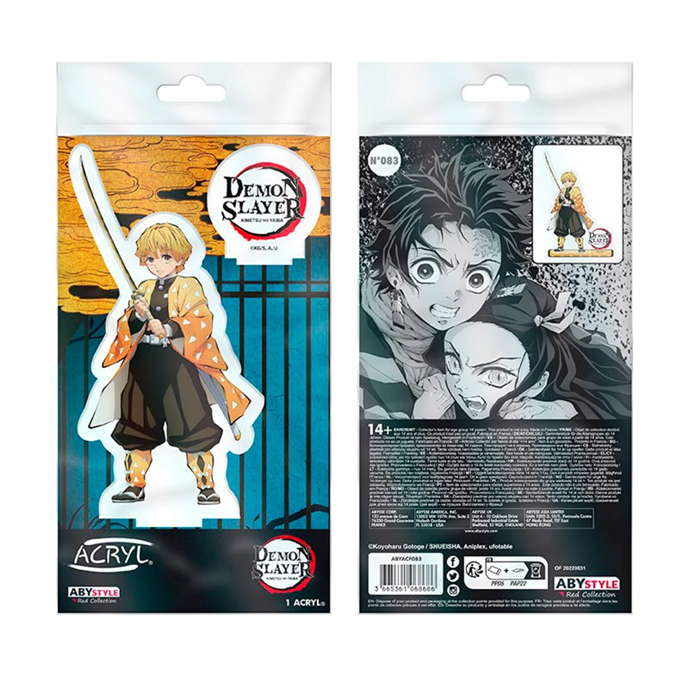 Акриловая фигурка Зеница Агацумы (DEMON SLAYER: KIMETSU NO YAIBA Zenitsu) - 2 - KUBIX 