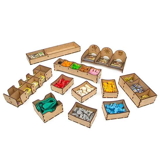 Органайзер для настольной игры Летопись (Organizer for boardgame Village), бренду Tower Rex - 3 - KUBIX 