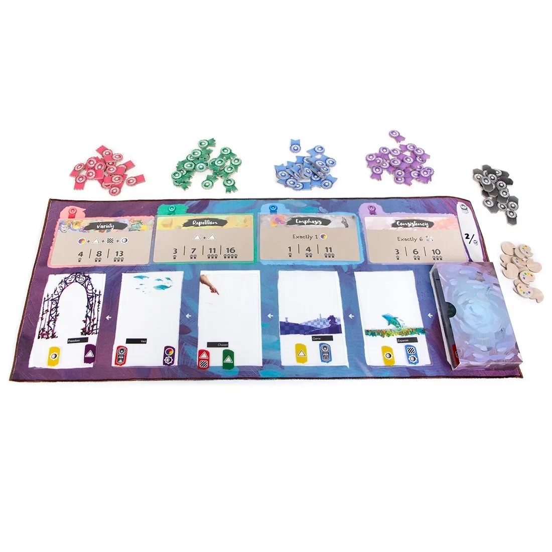 Настольная игра Живопись (Canvas), бренду Игромаг, для 1-5 гравців, час гри < 30мин. - 6 - KUBIX 