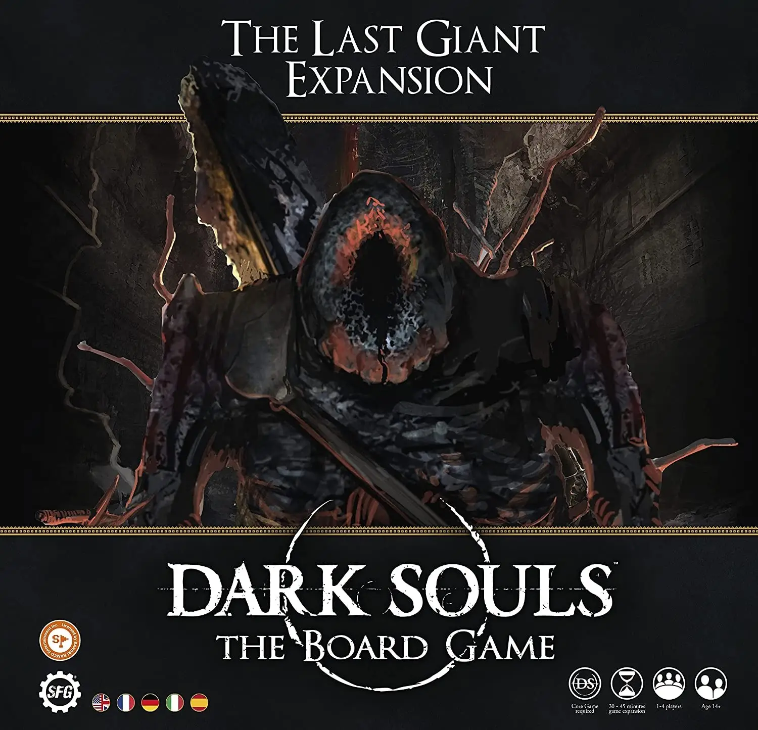 Настільна гра Темні душі: Останній Гігант (Dark Souls: The Board Game. The Last Giant Expansion) (EN), бренду Steamforged Games Ltd., для 1-4 гравців, час гри > 60хв. - KUBIX
