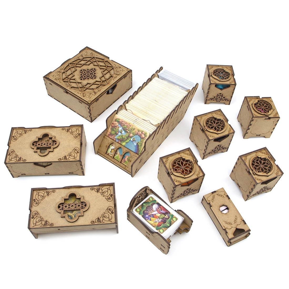 Органайзер для настільної гри П'ять Каст (Organizer for boardgame Five Tribes), бренду Tower Rex - 3 - KUBIX 