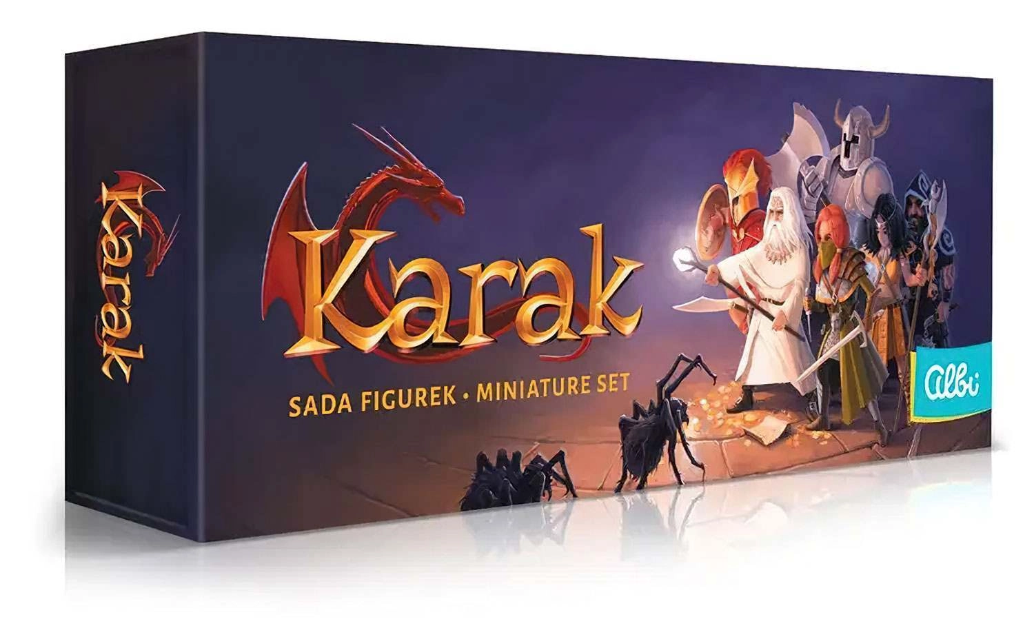 Тайны замка Карак. Набор фигурок к игре (Karak: Miniature Set), бренду Lord of Boards - KUBIX