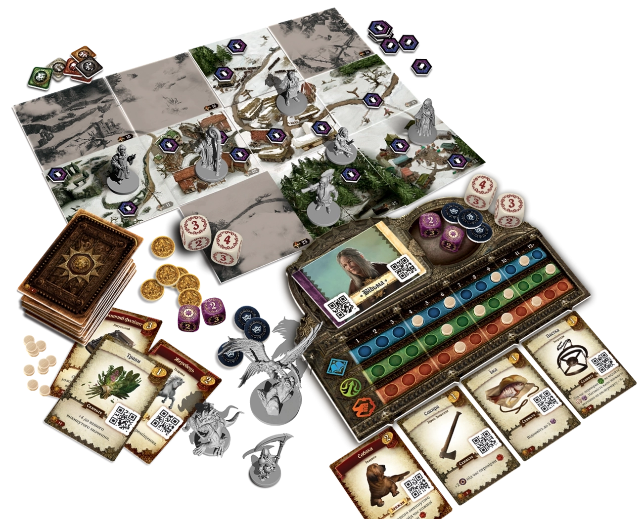 Настольная игра Призвание (Destinies), бренду Geekach Games, для 1-3 гравців, час гри > 60мин. - 6 - KUBIX 