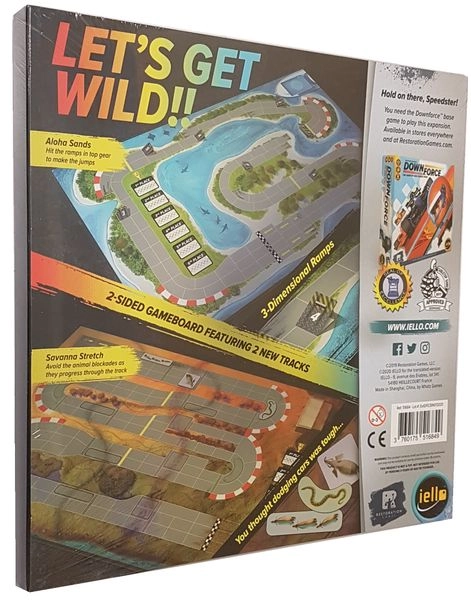 Настільна гра Формула Швидкості: Дика Гонка (Downforce Wild Ride) (EN), бренду Restoration Games, для 2-6 гравців, час гри < 30хв. - 5 - KUBIX 