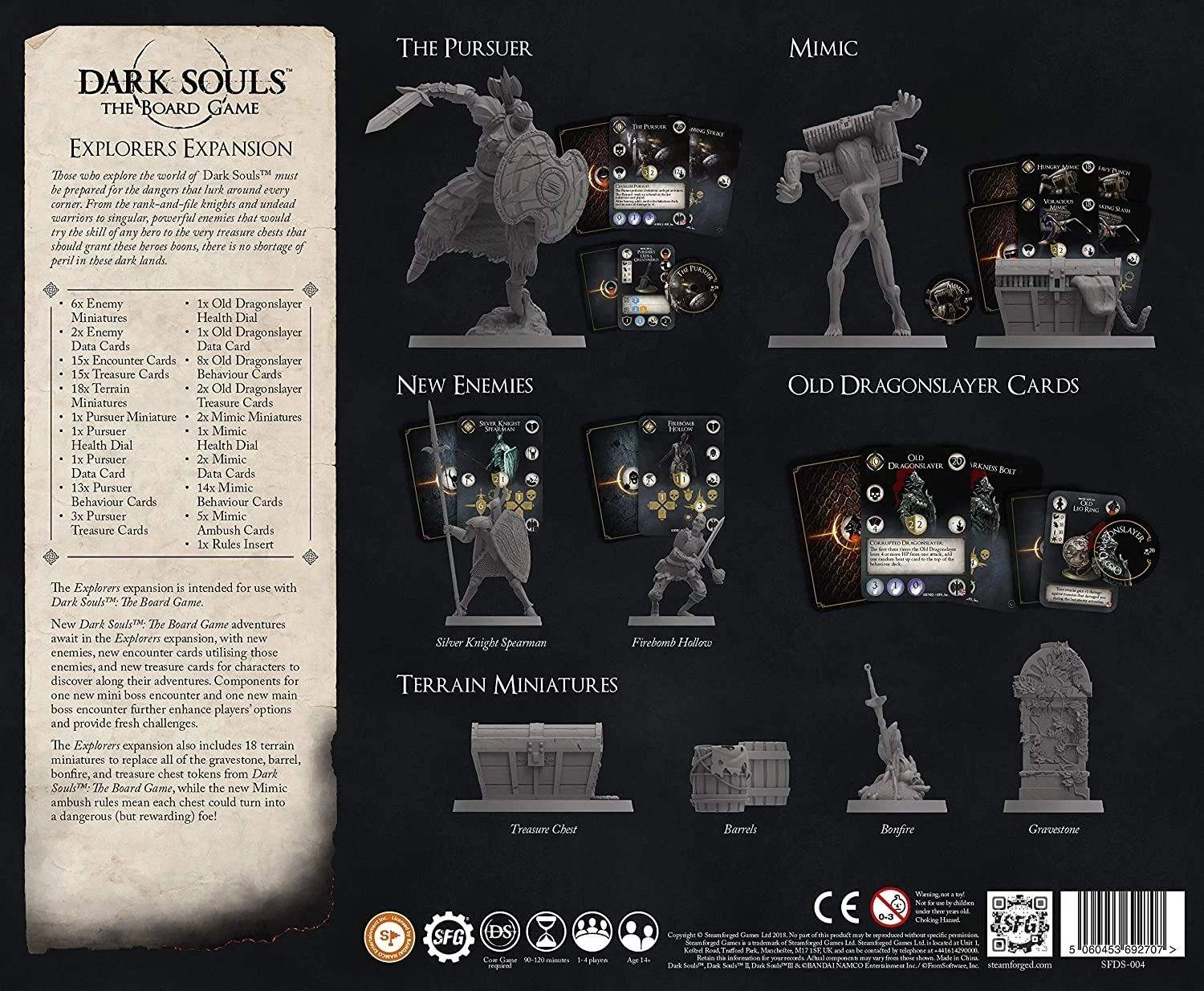 Настольная игра Dark Souls: The Board Game. Explorers Expansion (EN), бренду Steamforged Games Ltd., для 1-4 гравців, час гри > 60мин. - 2 - KUBIX 