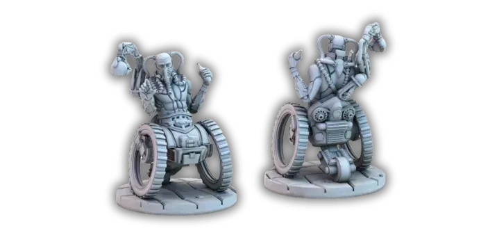 Настільна гра Тамашіі: Хроніка Сходження Мініатюри для гри (Tamashii: Edgerunners), бренду Ігрова Майстерня - 9 - KUBIX 