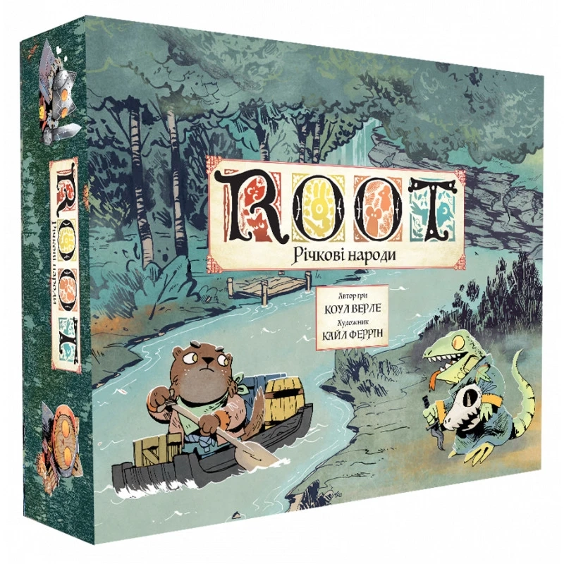 Настільна гра Root. Річкові народи (Root: The Riverfolk Expansion), бренду Kilogames, для 1-6 гравців, час гри > 60хв. - KUBIX