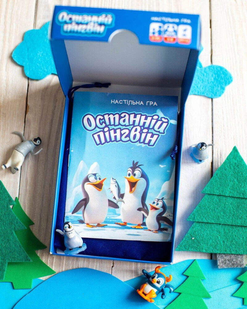 Настольная игра Последний пингвин, бренду Ранок - 4 - KUBIX 