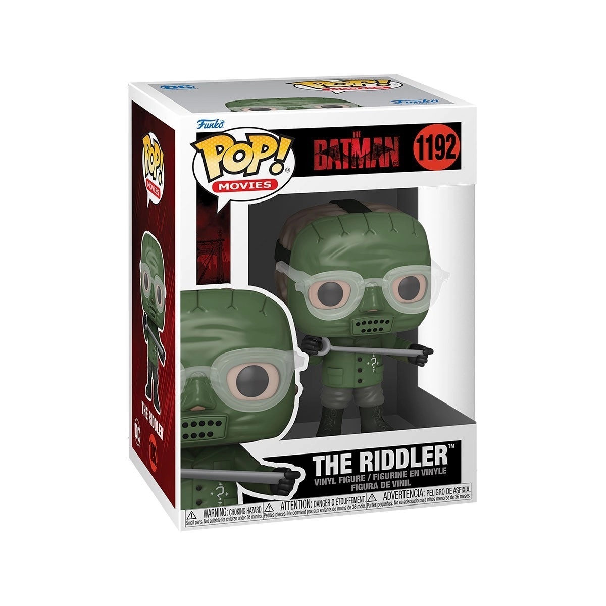 Игровая фигурка FUNKO POP! ЗАГАДКИ (The Riddler) The Batman #1192, бренду Funko - 3 - KUBIX 