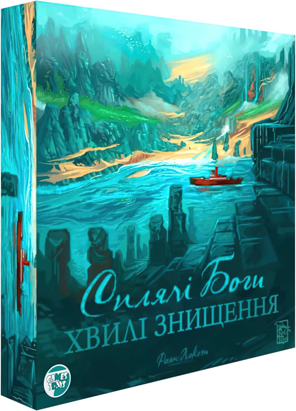 Настільна гра Сплячі Боги. Хвилі знищення (Sleeping Gods: Tides of Ruin), бренду Games 7Days, для 1-4 гравців, час гри > 60хв. - KUBIX