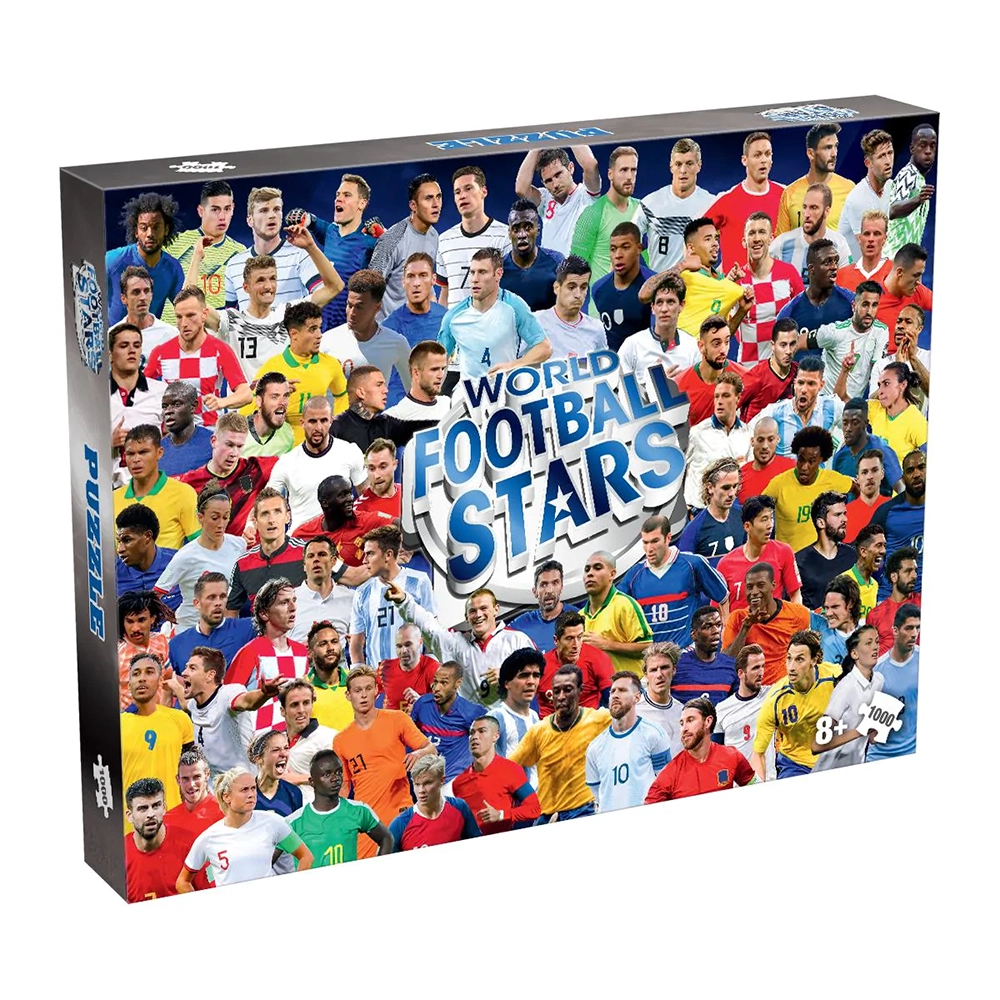 Пазл WORLD FOOTBALL STARS (1000 шт.) - KUBIX