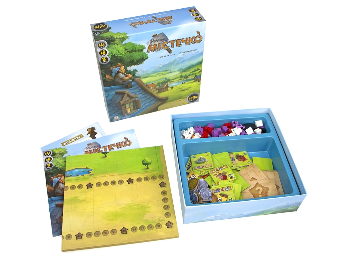 Настольная игра Маленький город (Little Town), бренду Игромаг, для 2-4 гравців, час гри < 60мин. - 4 - KUBIX 