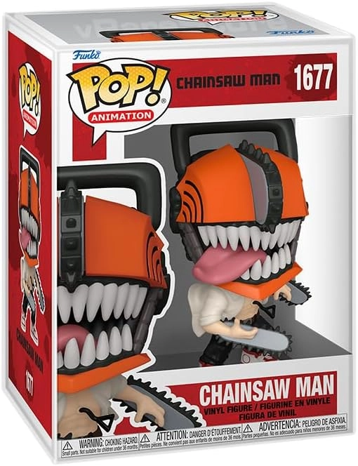 Игровая фигурка FUNKO POP! Человек-бапилу́ (Chainsaw Man) #1677, бренду Funko - 2 - KUBIX 