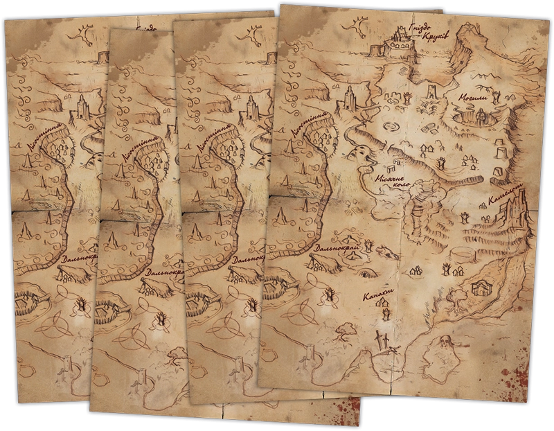 Настільна гар Спаплюжений Грааль. Падіння Авалону (Tainted Grail: The Fall of Avalon), бренду Kilogames, для 1-4 гравців, час гри > 60хв. - 21 - KUBIX 