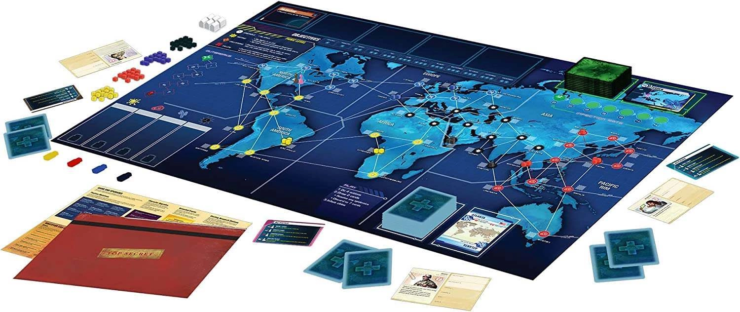 Настольная игра Пандемия. Наследие. Сезон 1 (красная коробка) (Pandemic Legacy: Season 1), бренду Игромаг, для 2-4 гравців, час гри < 60мин. - 6 - KUBIX 