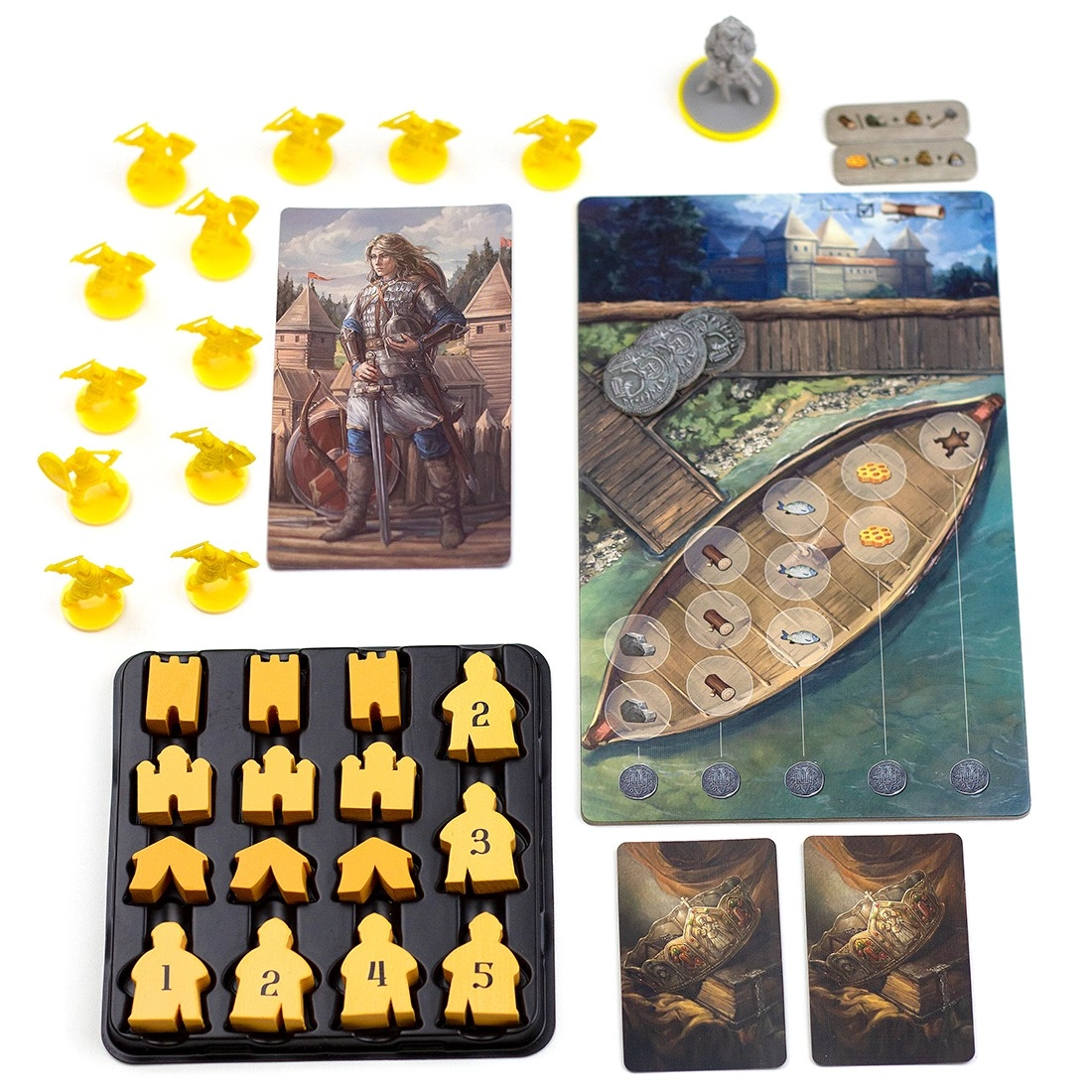Настольная игра Rurik: Боротьба за Киев (Rurik: Dawn of Kiev), бренду Игромаг, для 1-4 гравців, час гри < 60мин. - 11 - KUBIX 