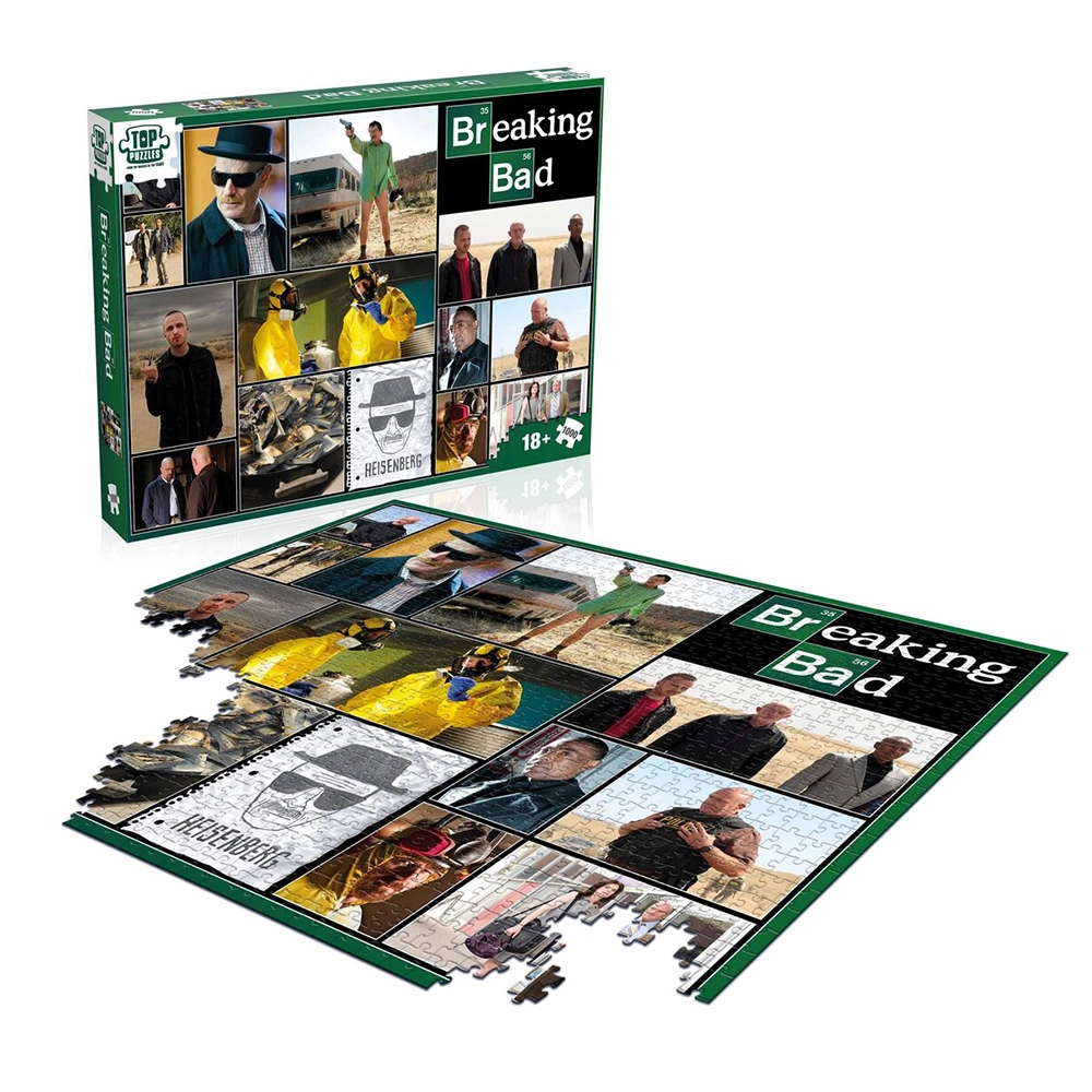 Пазл BREAKING BAD (Пустыть берега) (1000 шт.) - 2 - KUBIX 