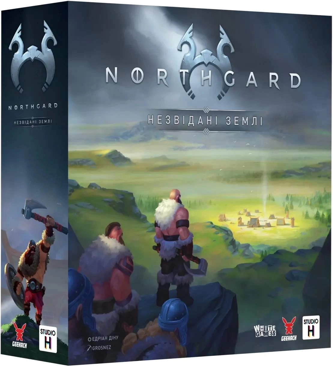 Настольная игра Нортгард. Неизведанные земли (Northgard: Uncharted Lands), бренду Geekach Games, для 2-5 гравців, час гри > 60мин. - KUBIX