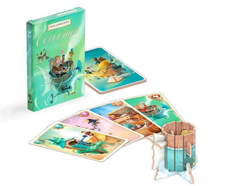 Настольная игра Селестия. Новые горизонты (Celestia: A Little Initiative), бренду Woodcat, для 2-6 гравців, час гри < 30мин. - 2 - KUBIX 
