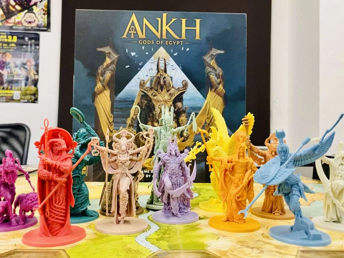 Настольная игра Анкх: Боги Египта (Ankh: Gods of Egypt), бренду Woodcat, для 2-5 гравців, час гри > 60мин. - 9 - KUBIX 