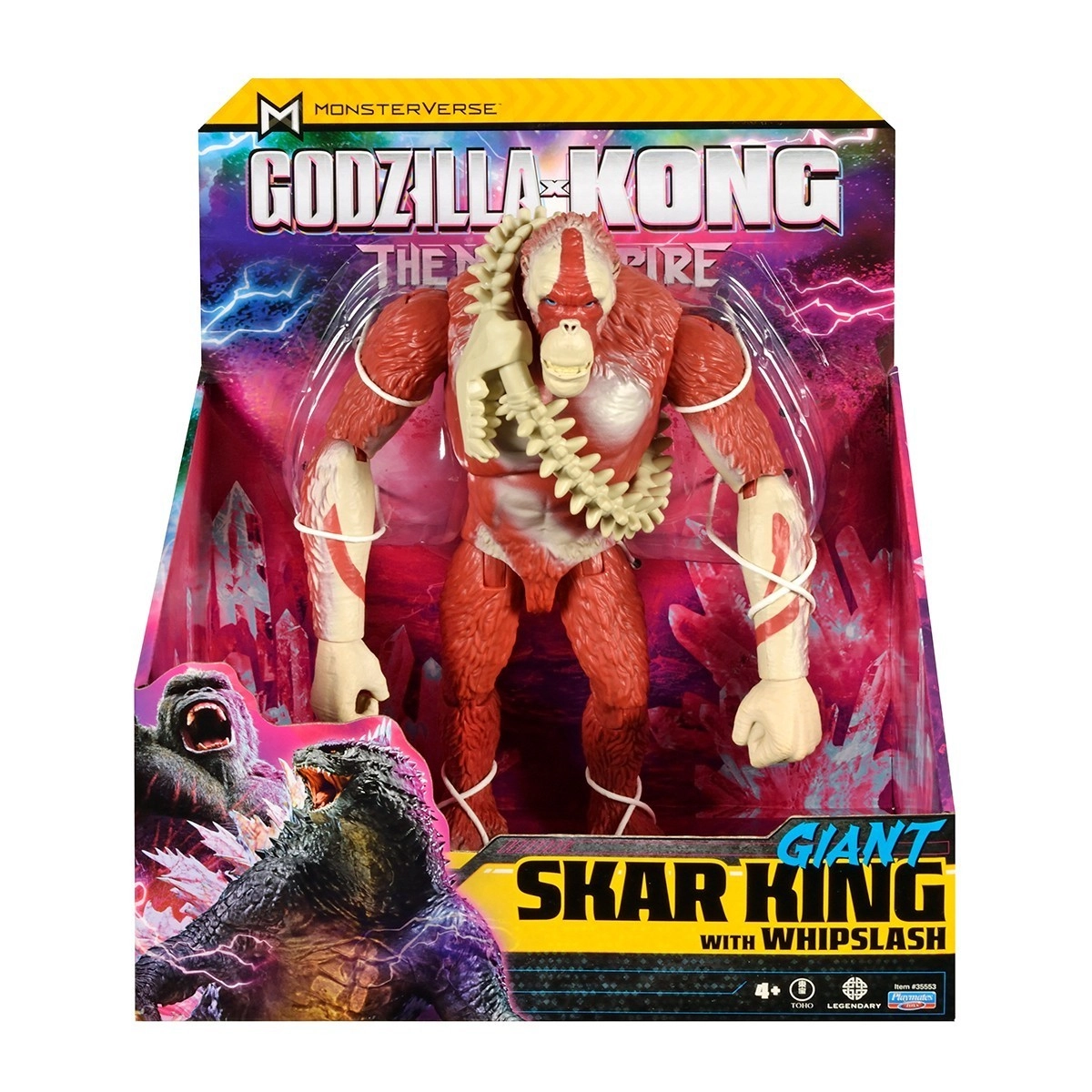 Фигурка GODZILLA VS. KONG – СКАР КИНГ ГИГАНТ (28 см), бренду MonsterVerse - 2 - KUBIX 